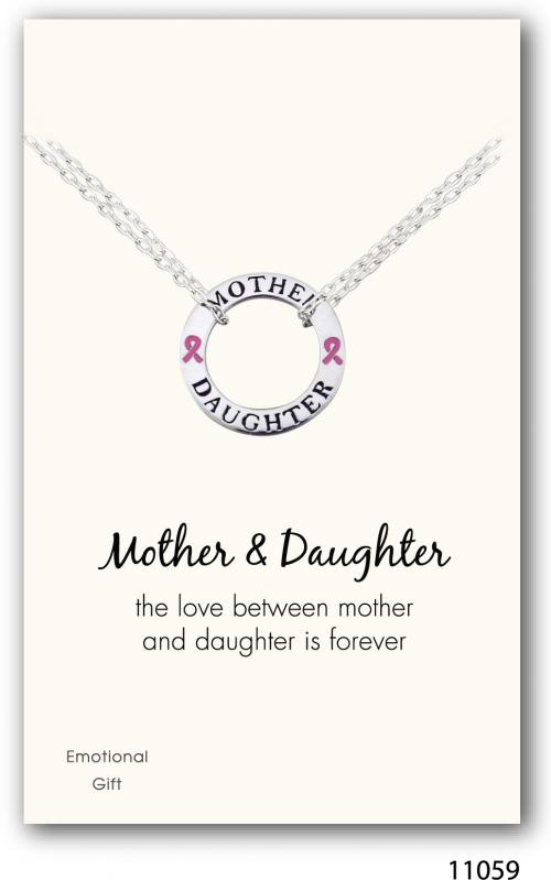 Mother&Daughter silver pendant